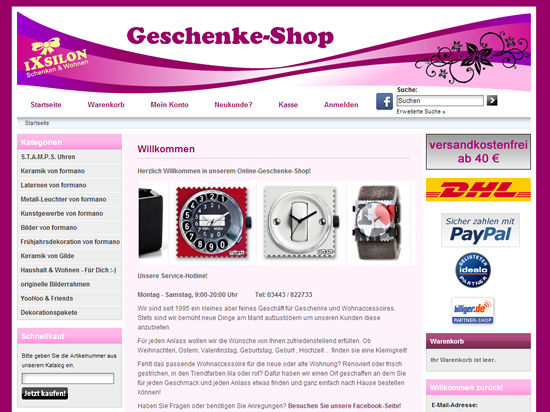 iXsilon Geschenke